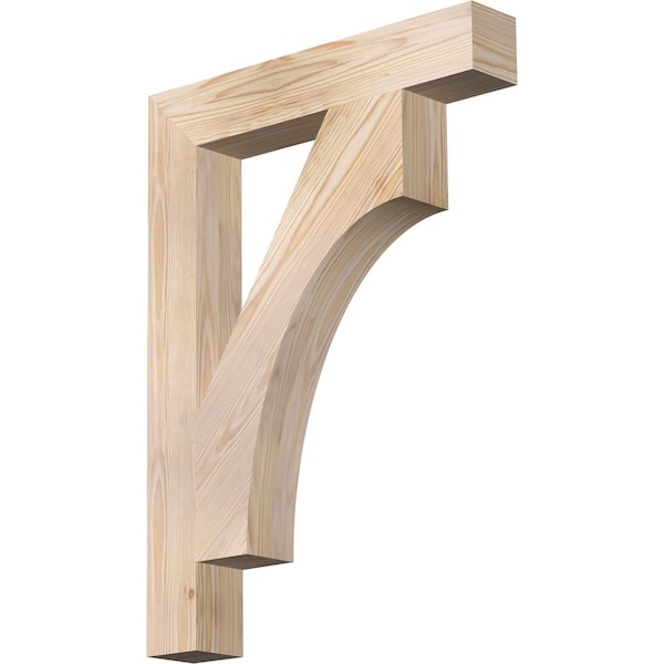 Ekena Millwork Westlake Block Smooth Bracket, Douglas Fir, 3 1/2"W x 22"D x 30"H BKT04X22X30WTL05SDF - main